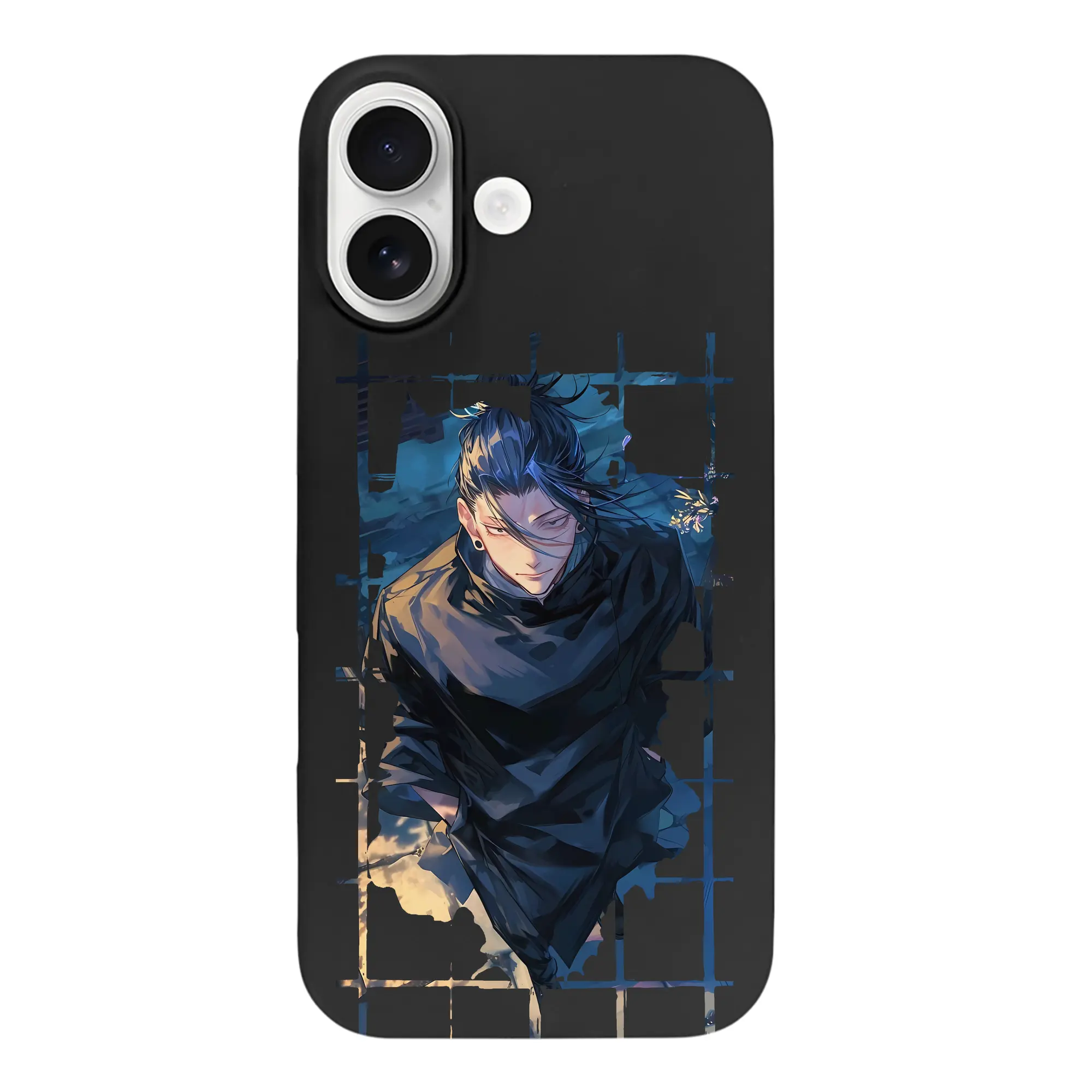 呪術廻戦 グッズ,夏油 傑 - iPhone 17 シリーズ シリコンケース 薄型 耐衝撃 指紋防止 ソフトタッチカバー 精密フィット 傷防止 保護ケース iPhone 17/17 Air/17 Pro/17 Pro Max 対応